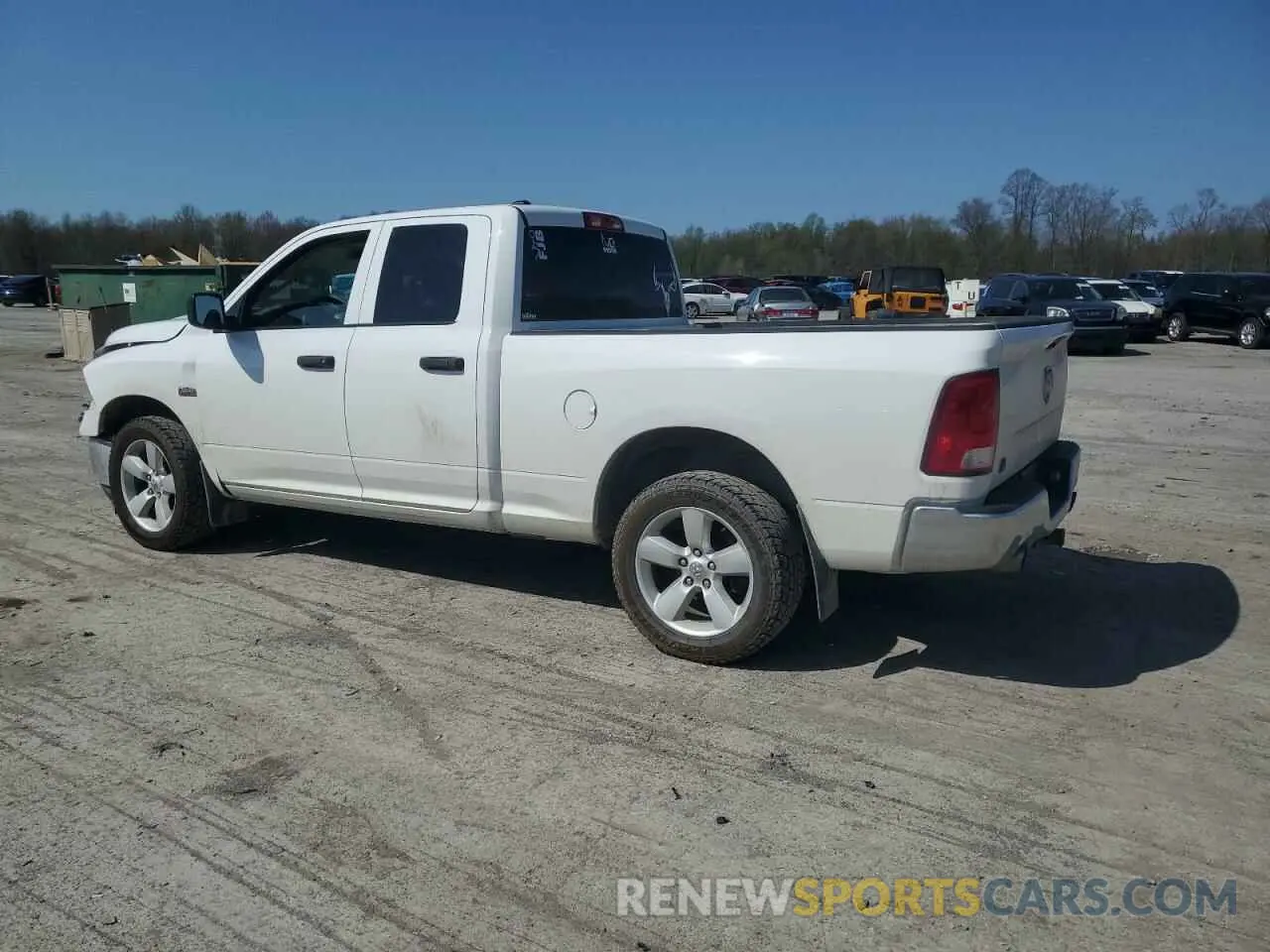 2 Photograph of a damaged car 1C6RR7FT7MS504490 RAM 1500 2021