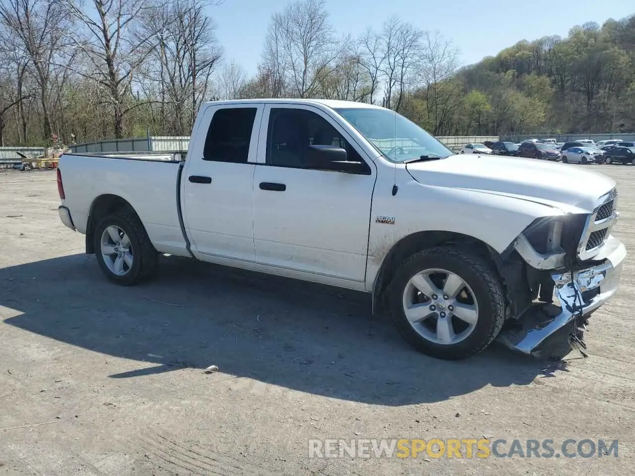 4 Photograph of a damaged car 1C6RR7FT7MS504490 RAM 1500 2021
