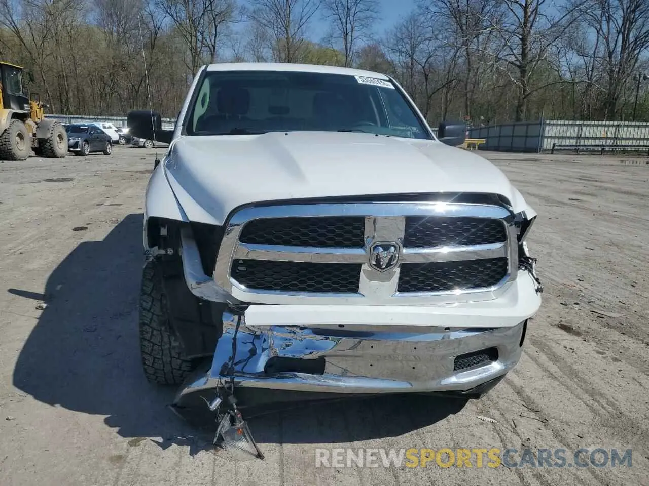 5 Photograph of a damaged car 1C6RR7FT7MS504490 RAM 1500 2021