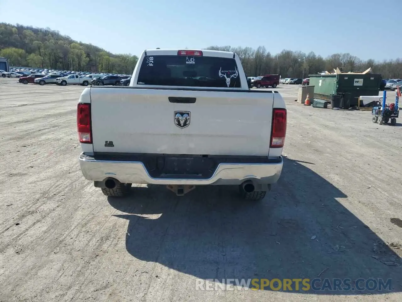 6 Photograph of a damaged car 1C6RR7FT7MS504490 RAM 1500 2021