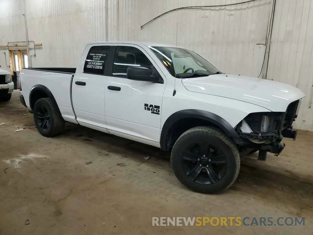 4 Photograph of a damaged car 1C6RR7GGXMS514836 RAM 1500 2021