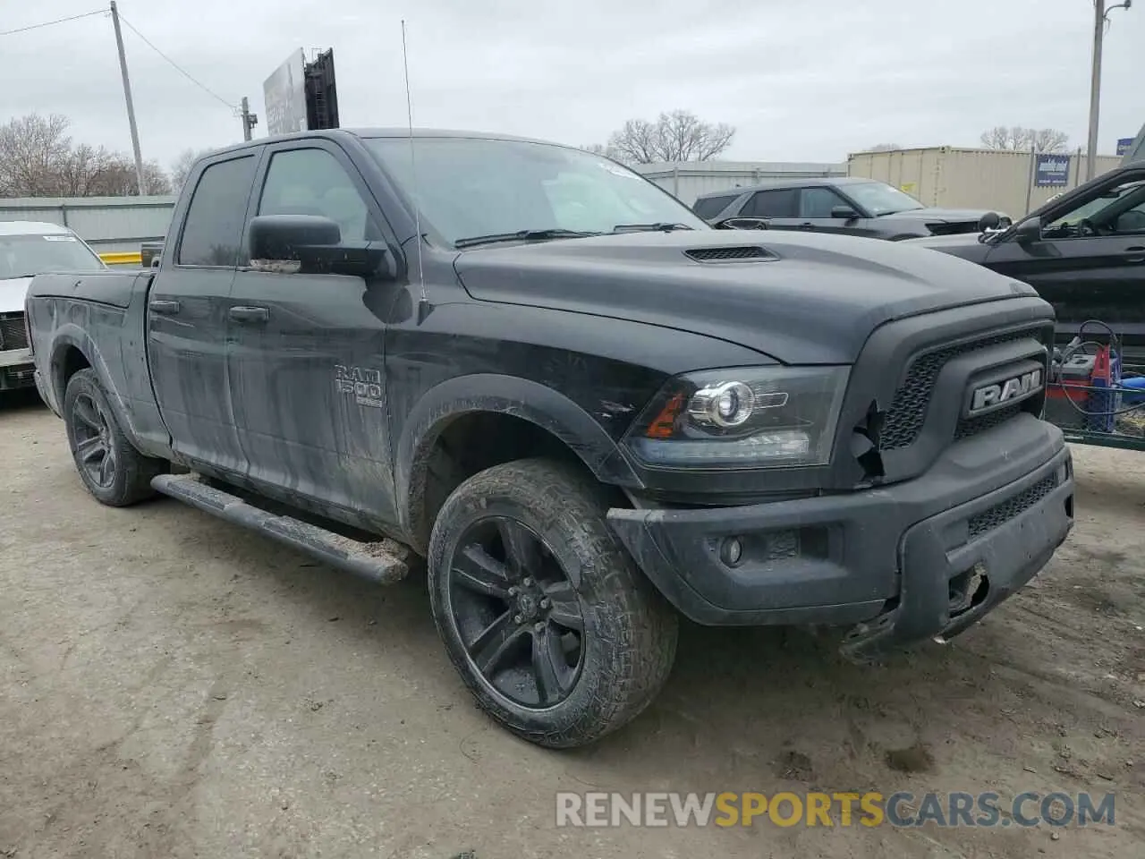 4 Photograph of a damaged car 1C6RR7GGXMS531233 RAM 1500 2021
