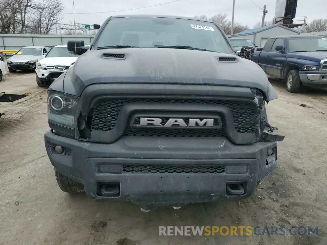 5 Photograph of a damaged car 1C6RR7GGXMS531233 RAM 1500 2021
