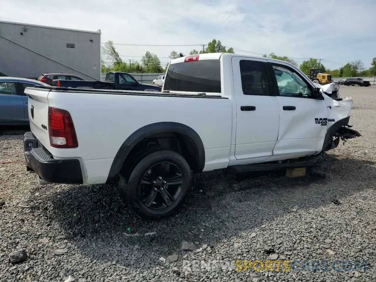 3 Photograph of a damaged car 1C6RR7GT3MS504954 RAM 1500 2021