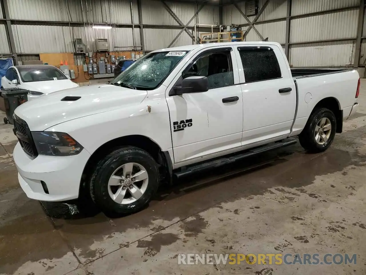 1 Photograph of a damaged car 1C6RR7KG2MS520296 RAM 1500 2021