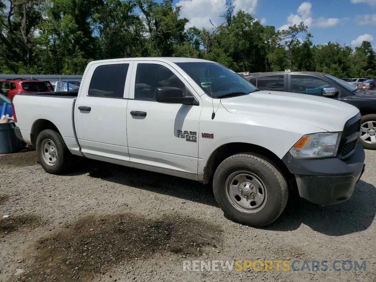 4 Фотография поврежденного автомобиля 1C6RR7KT0MS555660 RAM 1500 2021