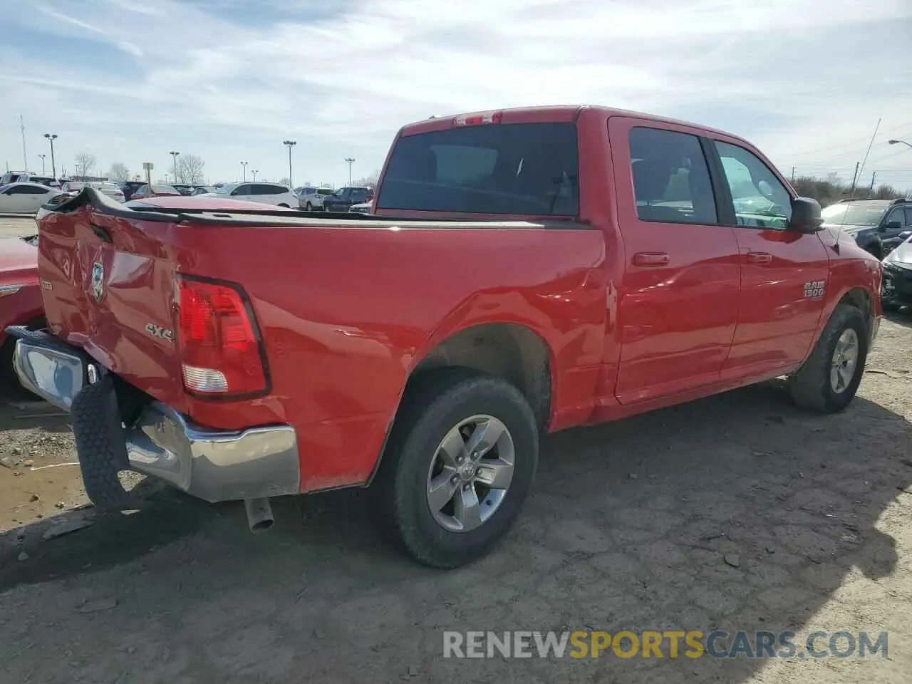 3 Photograph of a damaged car 1C6RR7LG2MS532656 RAM 1500 2021