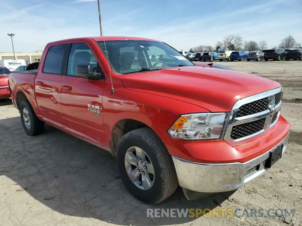 4 Photograph of a damaged car 1C6RR7LG2MS532656 RAM 1500 2021