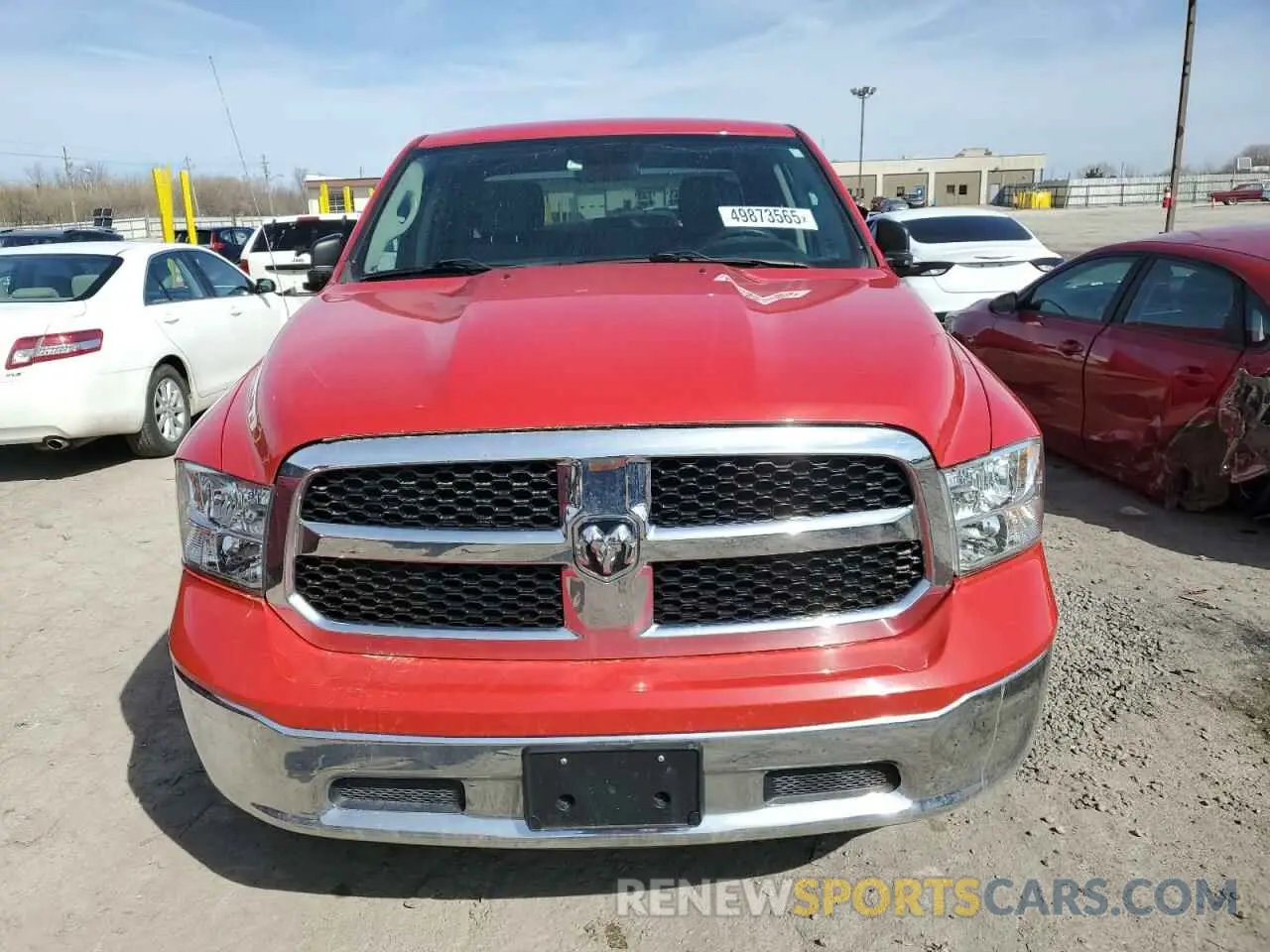 5 Photograph of a damaged car 1C6RR7LG2MS532656 RAM 1500 2021