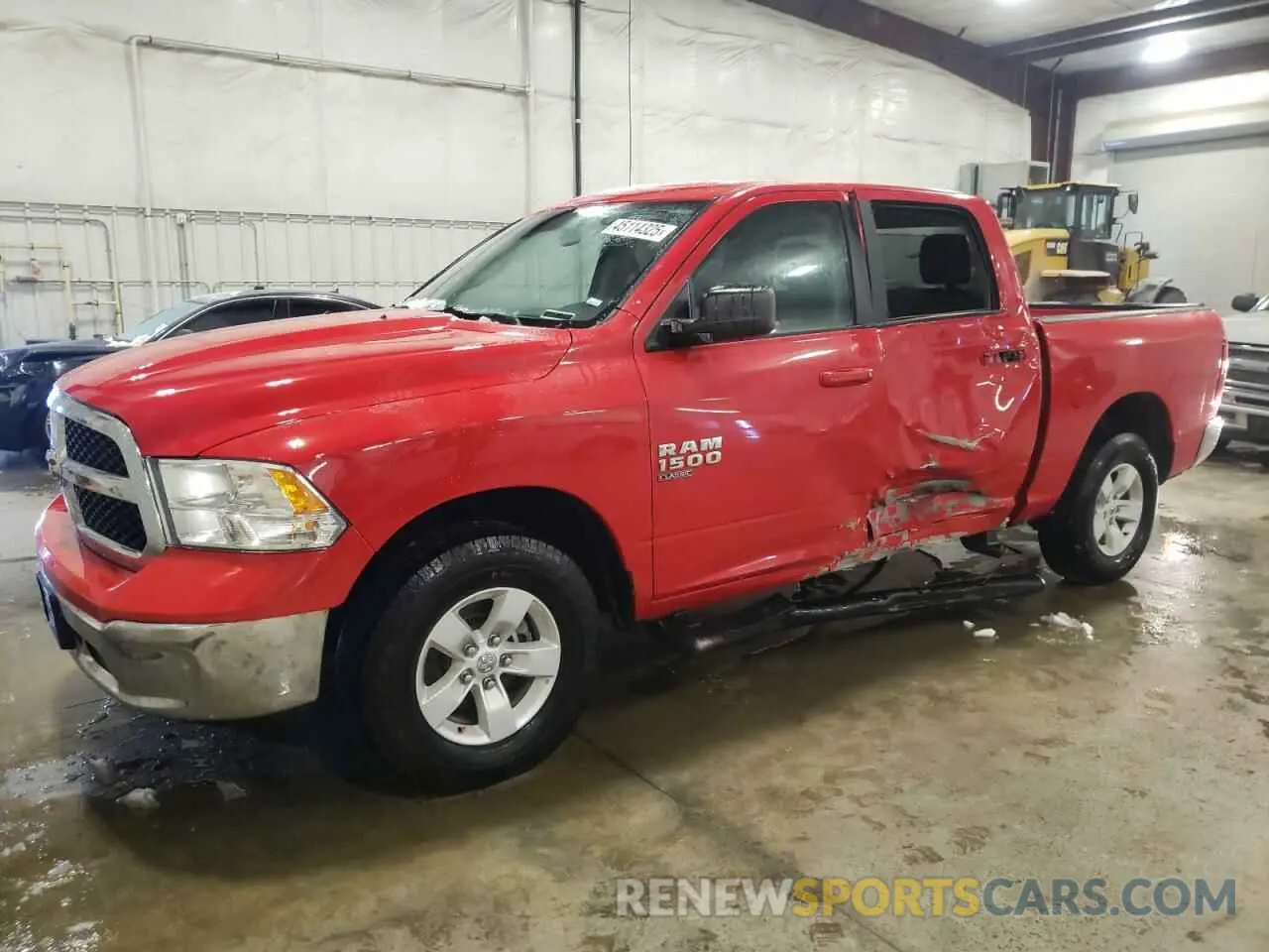 1 Photograph of a damaged car 1C6RR7LG7MS533074 RAM 1500 2021