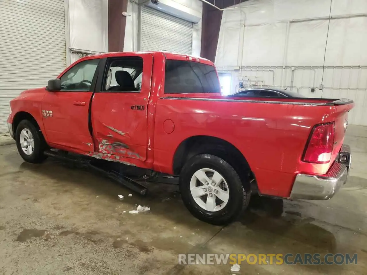 2 Photograph of a damaged car 1C6RR7LG7MS533074 RAM 1500 2021