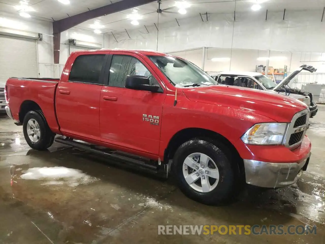 4 Photograph of a damaged car 1C6RR7LG7MS533074 RAM 1500 2021