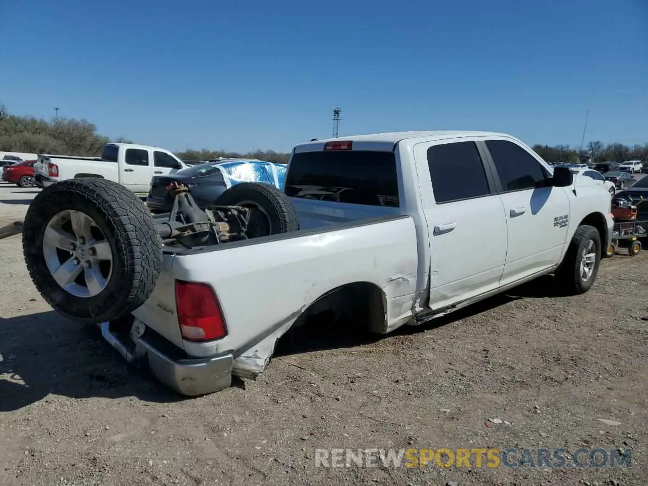 3 Photograph of a damaged car 1C6RR7LGXMS533070 RAM 1500 2021