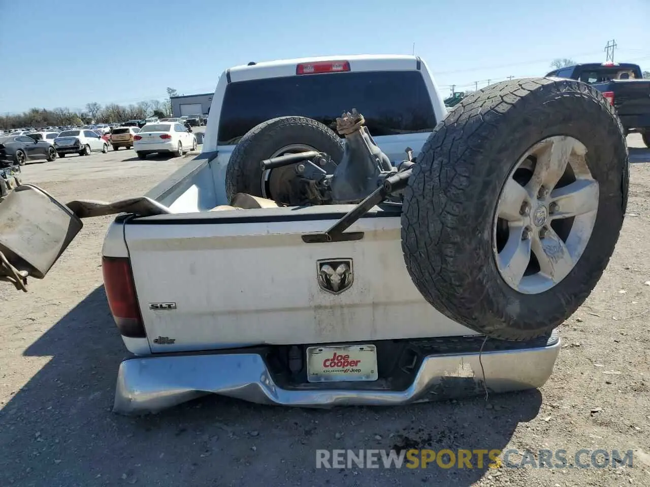 6 Photograph of a damaged car 1C6RR7LGXMS533070 RAM 1500 2021