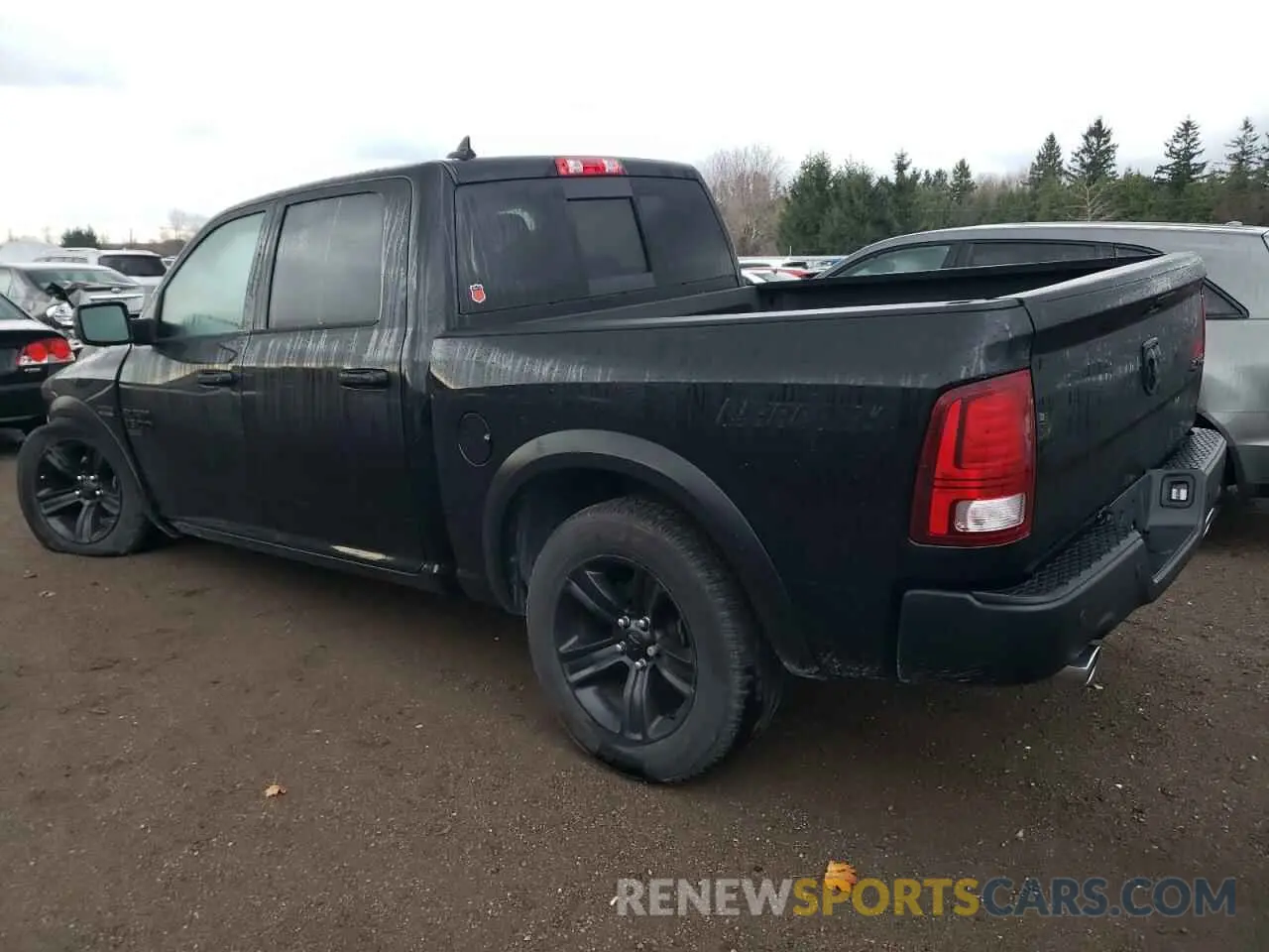 2 Photograph of a damaged car 1C6RR7LT1MS590075 RAM 1500 2021