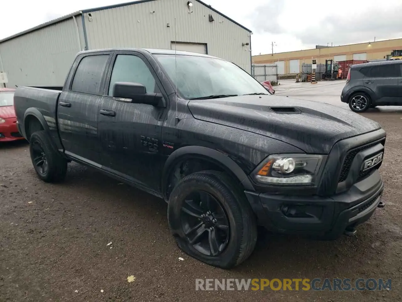 4 Photograph of a damaged car 1C6RR7LT1MS590075 RAM 1500 2021