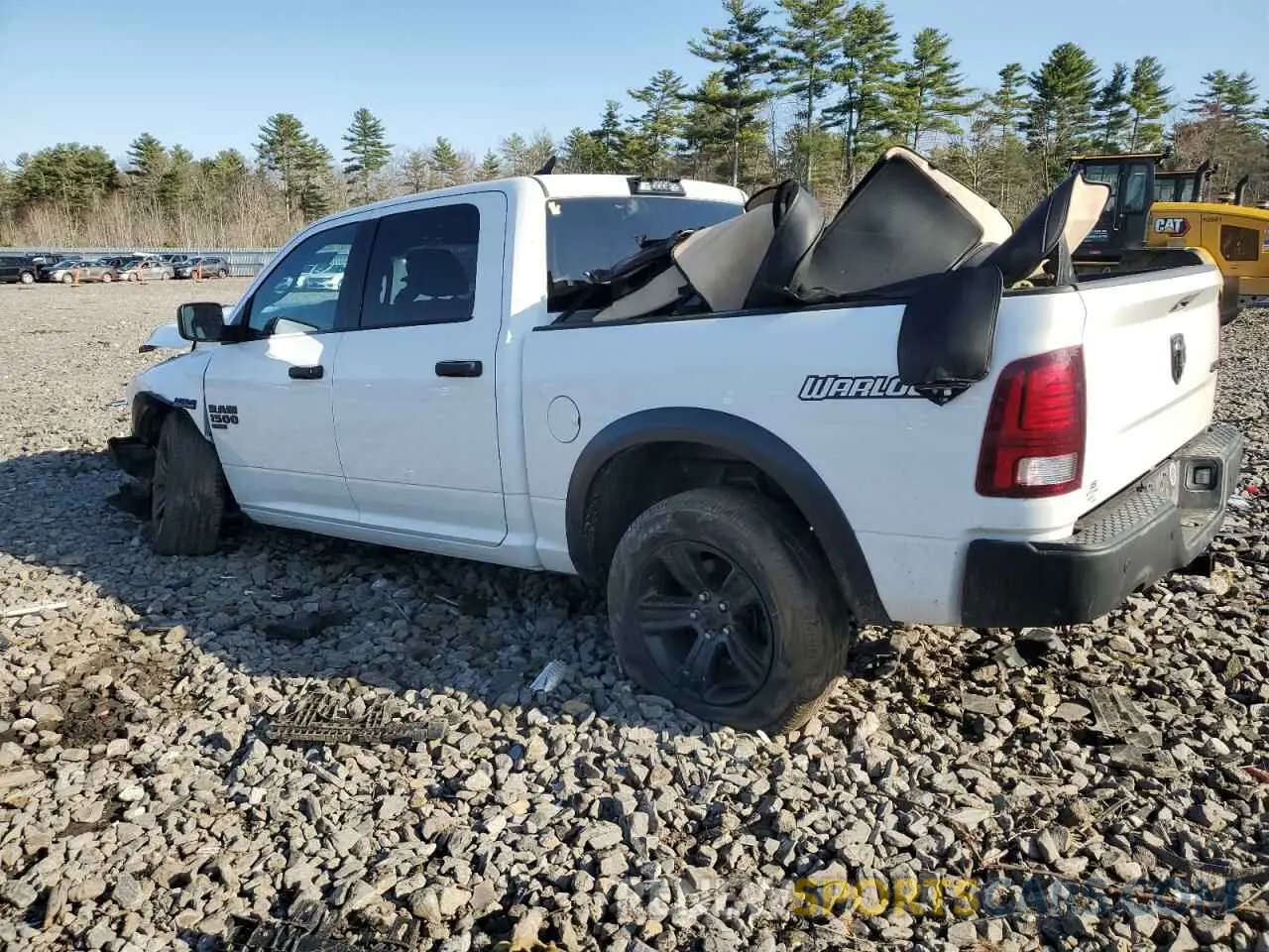 2 Photograph of a damaged car 1C6RR7LT3MS518746 RAM 1500 2021