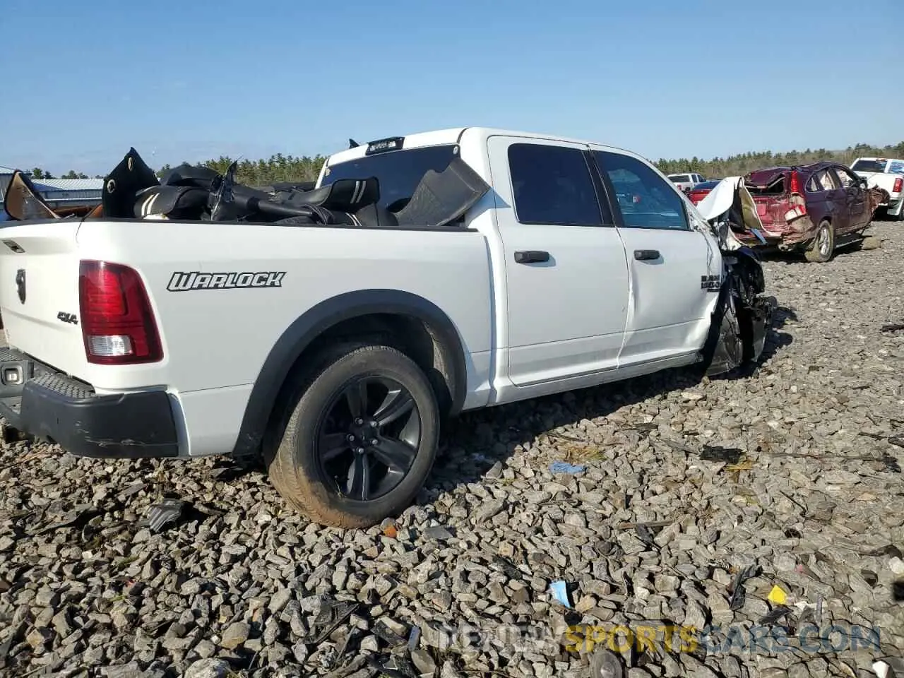 3 Photograph of a damaged car 1C6RR7LT3MS518746 RAM 1500 2021