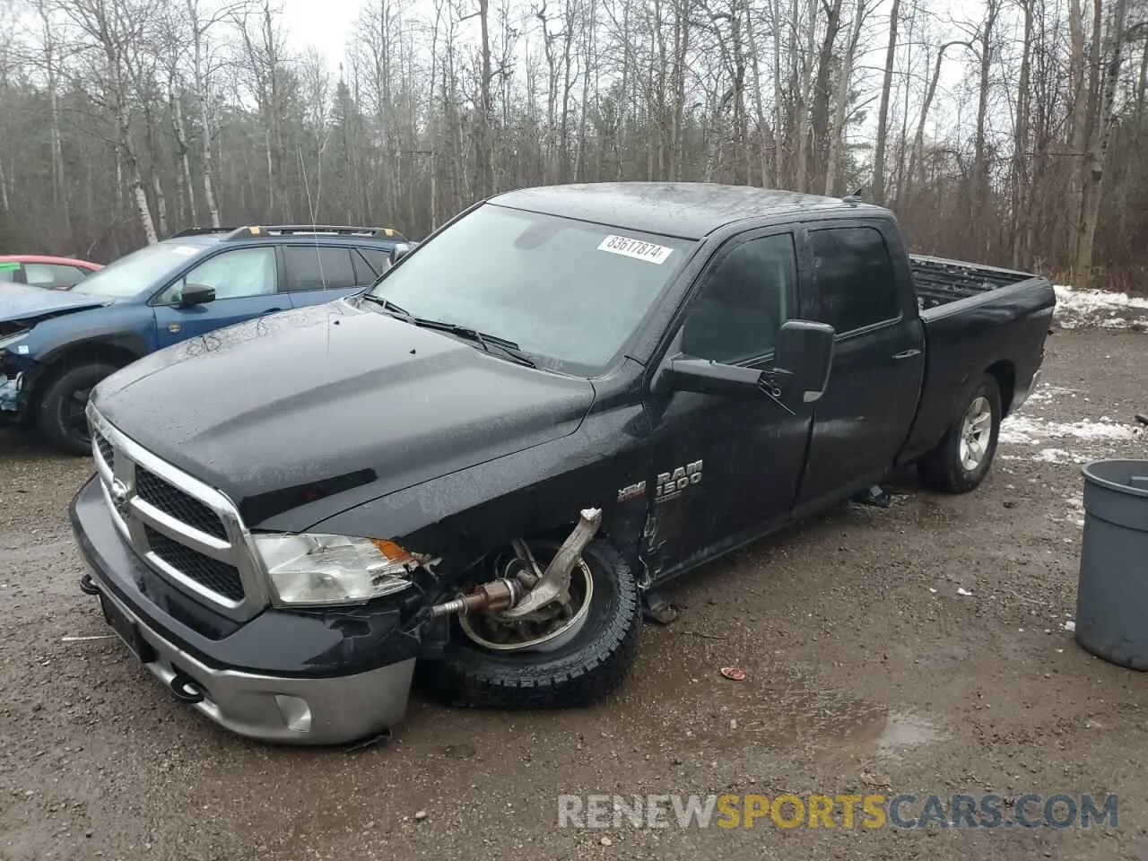 1 Фотография поврежденного автомобиля 1C6RR7TT5MS578821 RAM 1500 2021