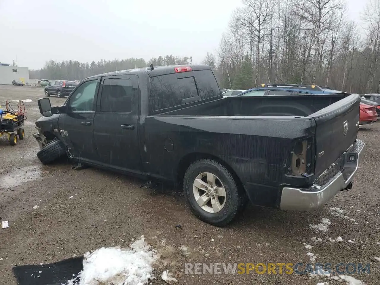 2 Фотография поврежденного автомобиля 1C6RR7TT5MS578821 RAM 1500 2021
