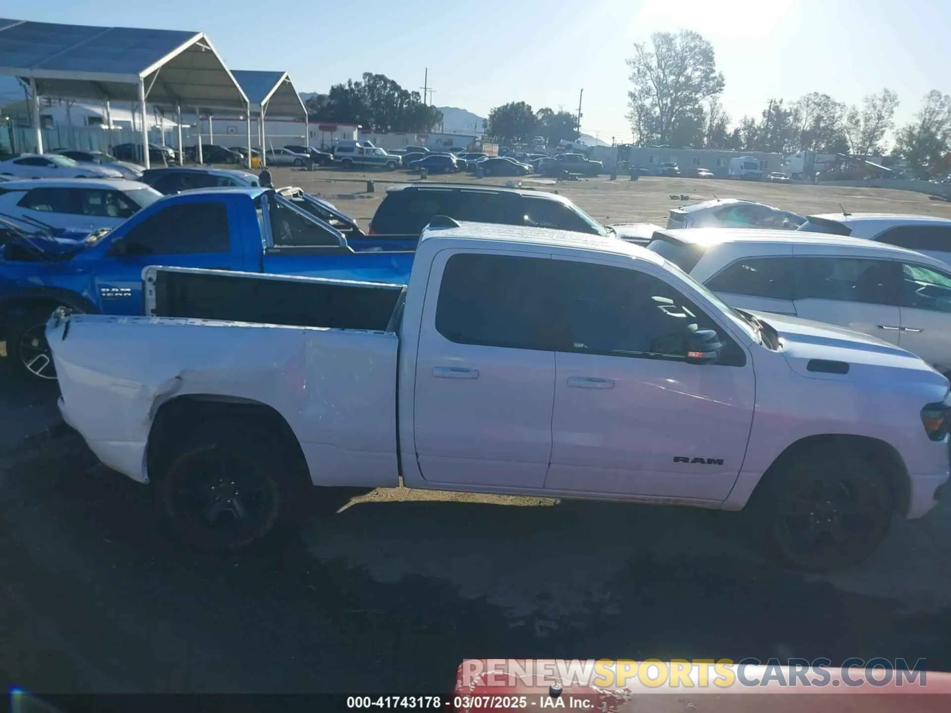 14 Фотография поврежденного автомобиля 1C6RREBG3MN712541 RAM 1500 2021