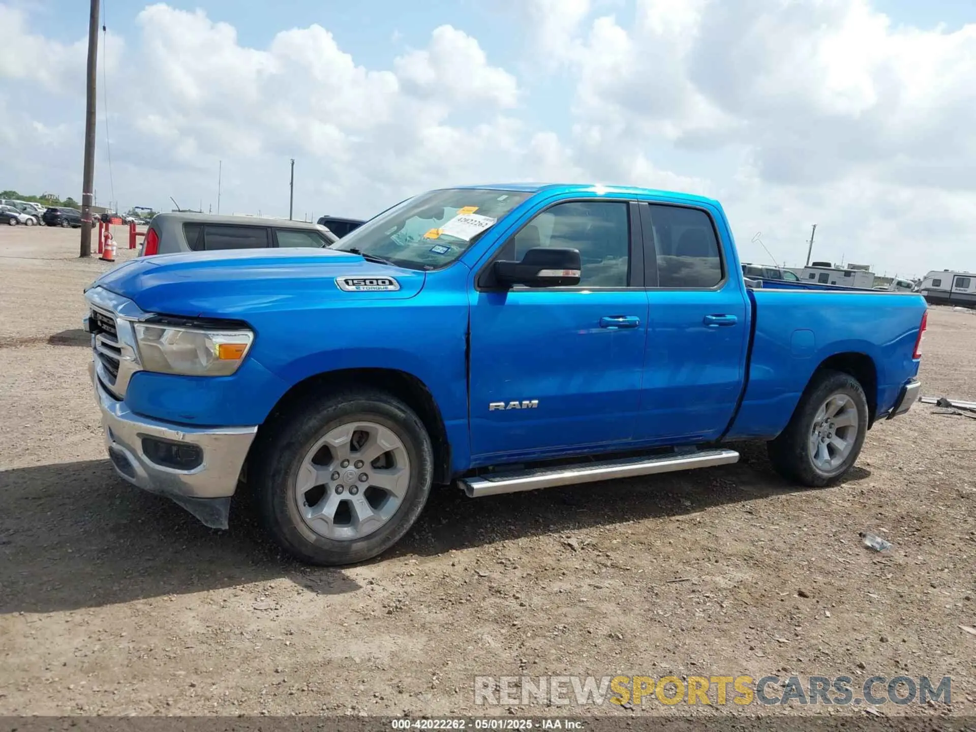 13 Photograph of a damaged car 1C6RREBG7MN708959 RAM 1500 2021
