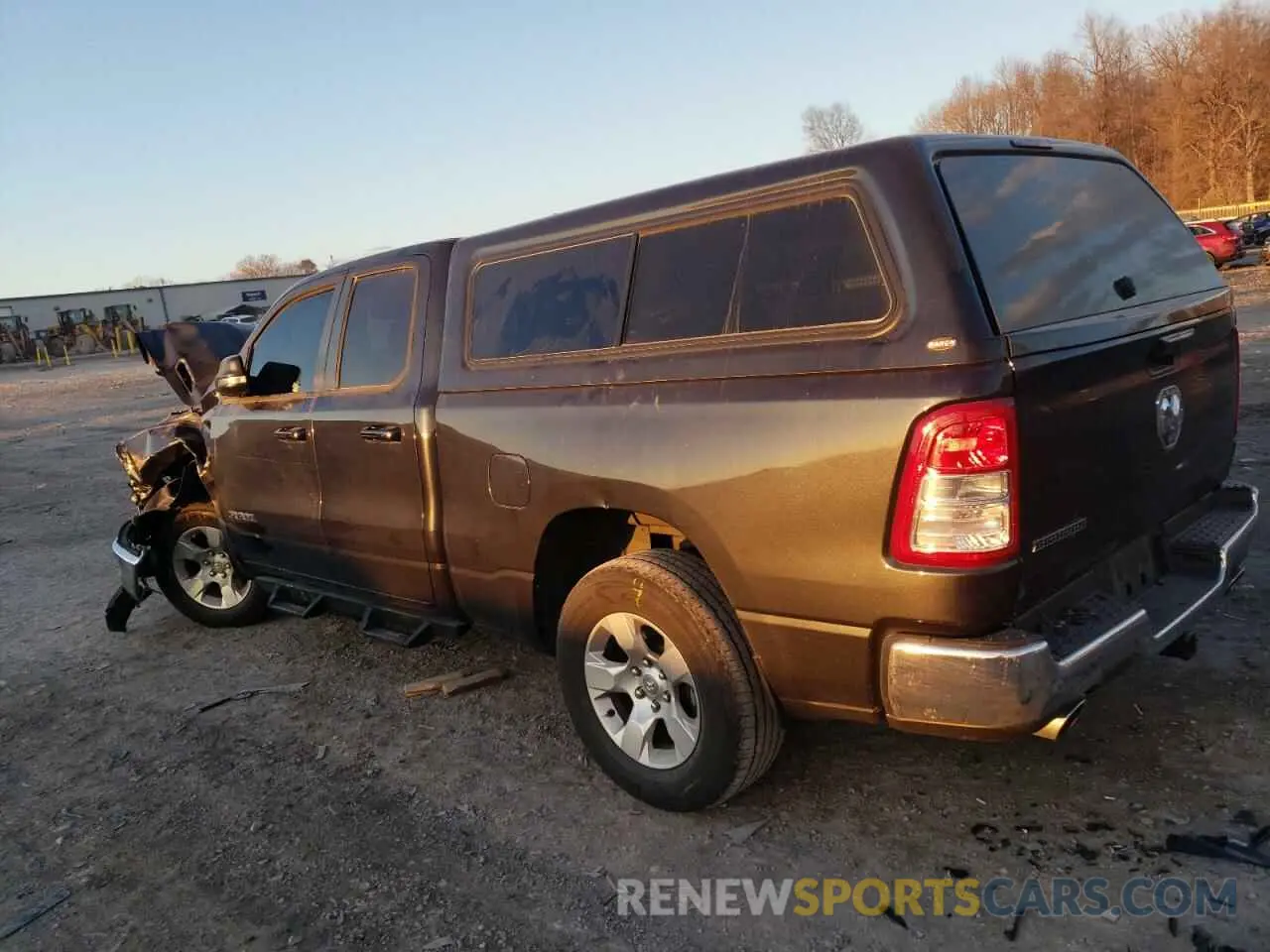 2 Photograph of a damaged car 1C6RREBT2MN802034 RAM 1500 2021