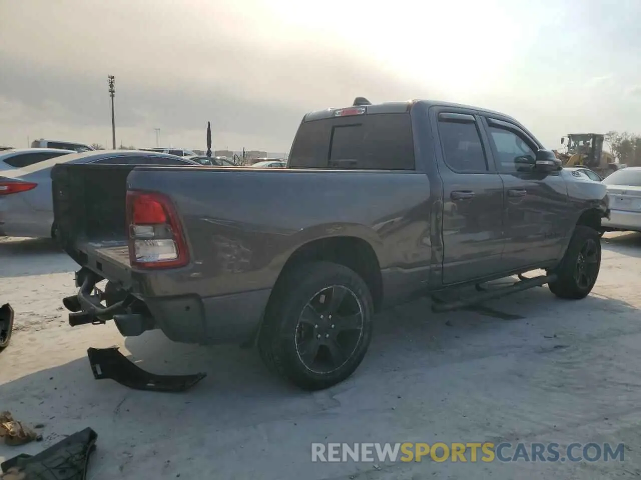 3 Photograph of a damaged car 1C6RREBT3MN594231 RAM 1500 2021