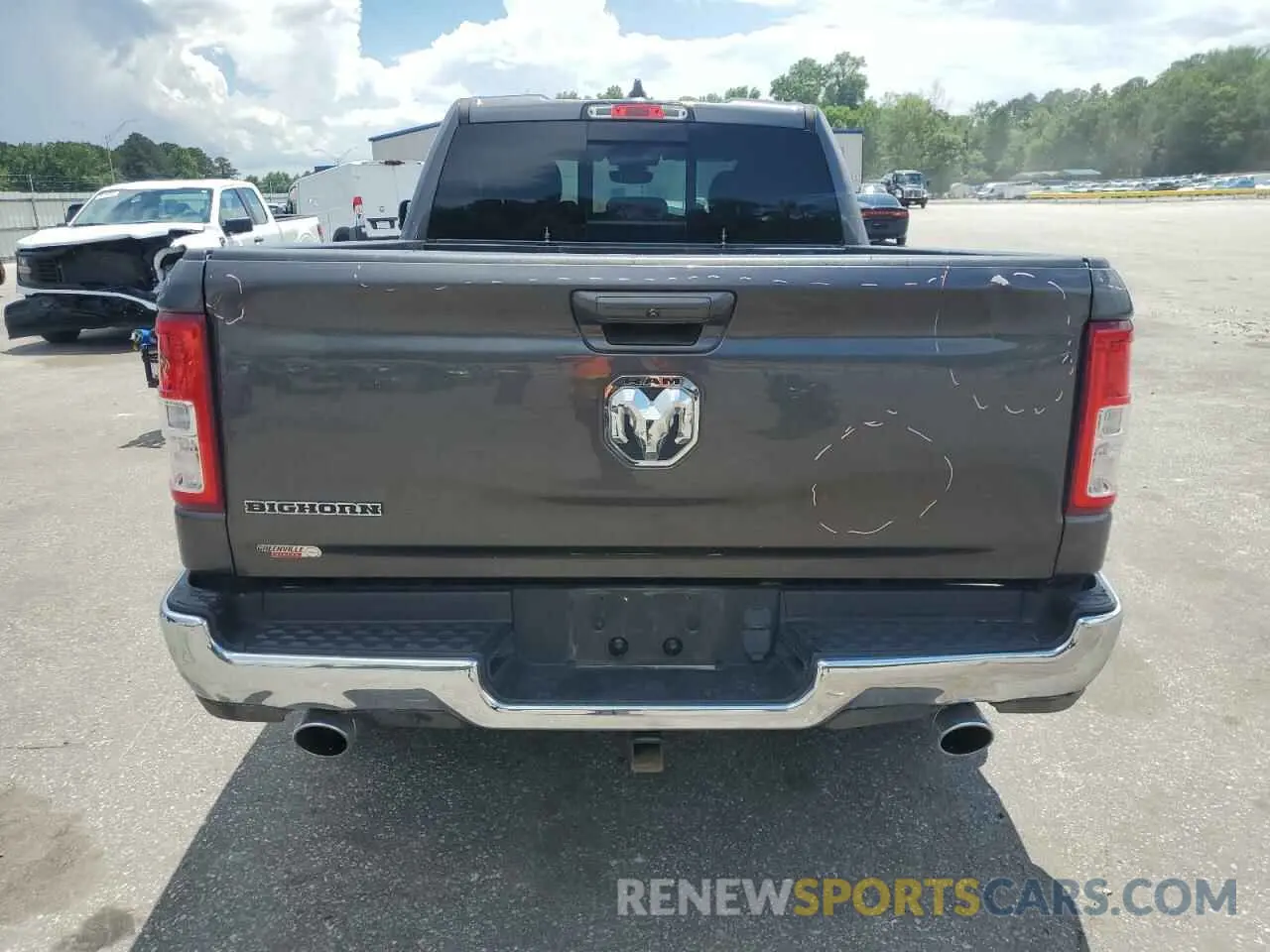 6 Photograph of a damaged car 1C6RREBT4MN811124 RAM 1500 2021