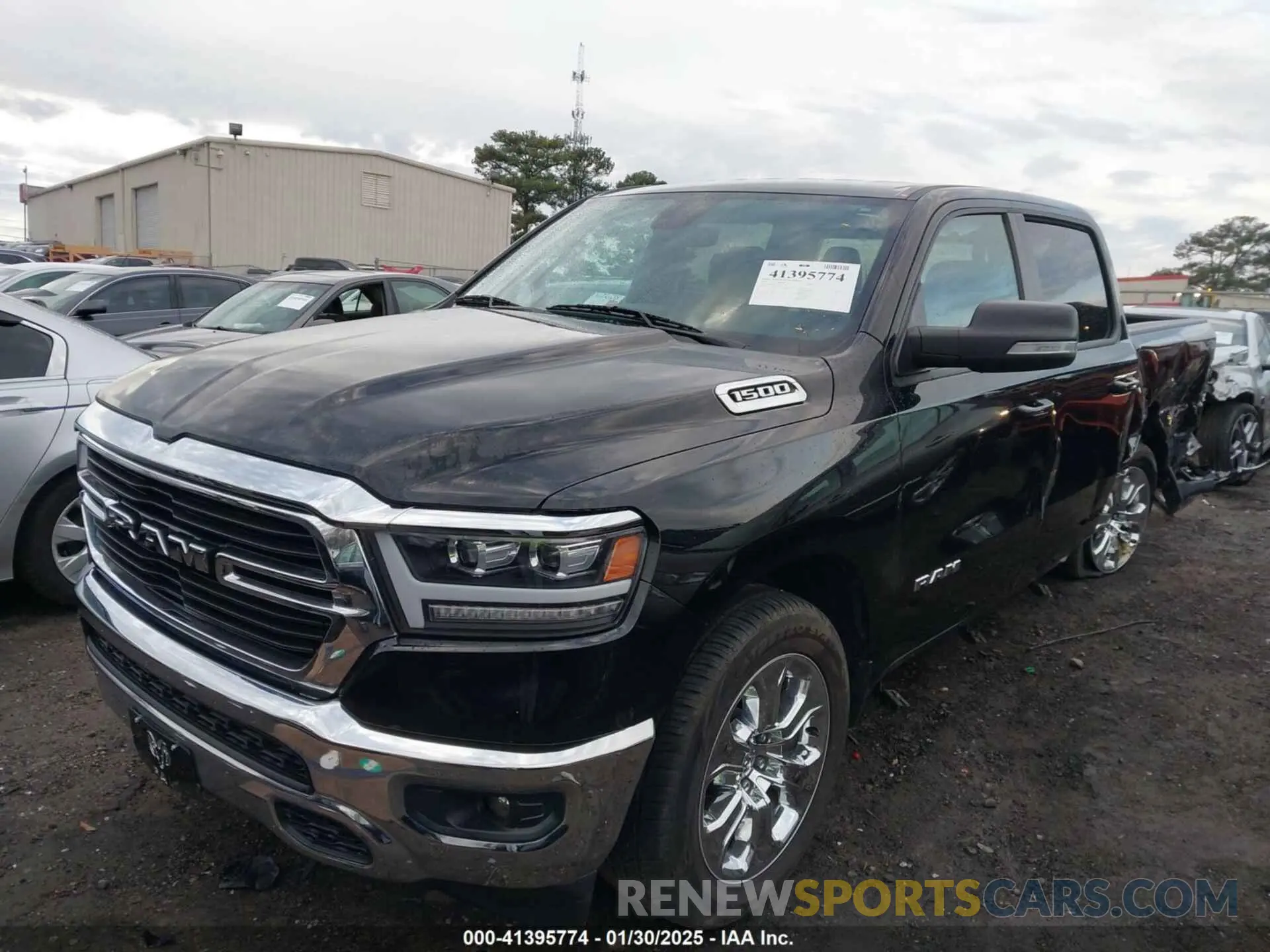 6 Photograph of a damaged car 1C6RREFG1MN532758 RAM 1500 2021