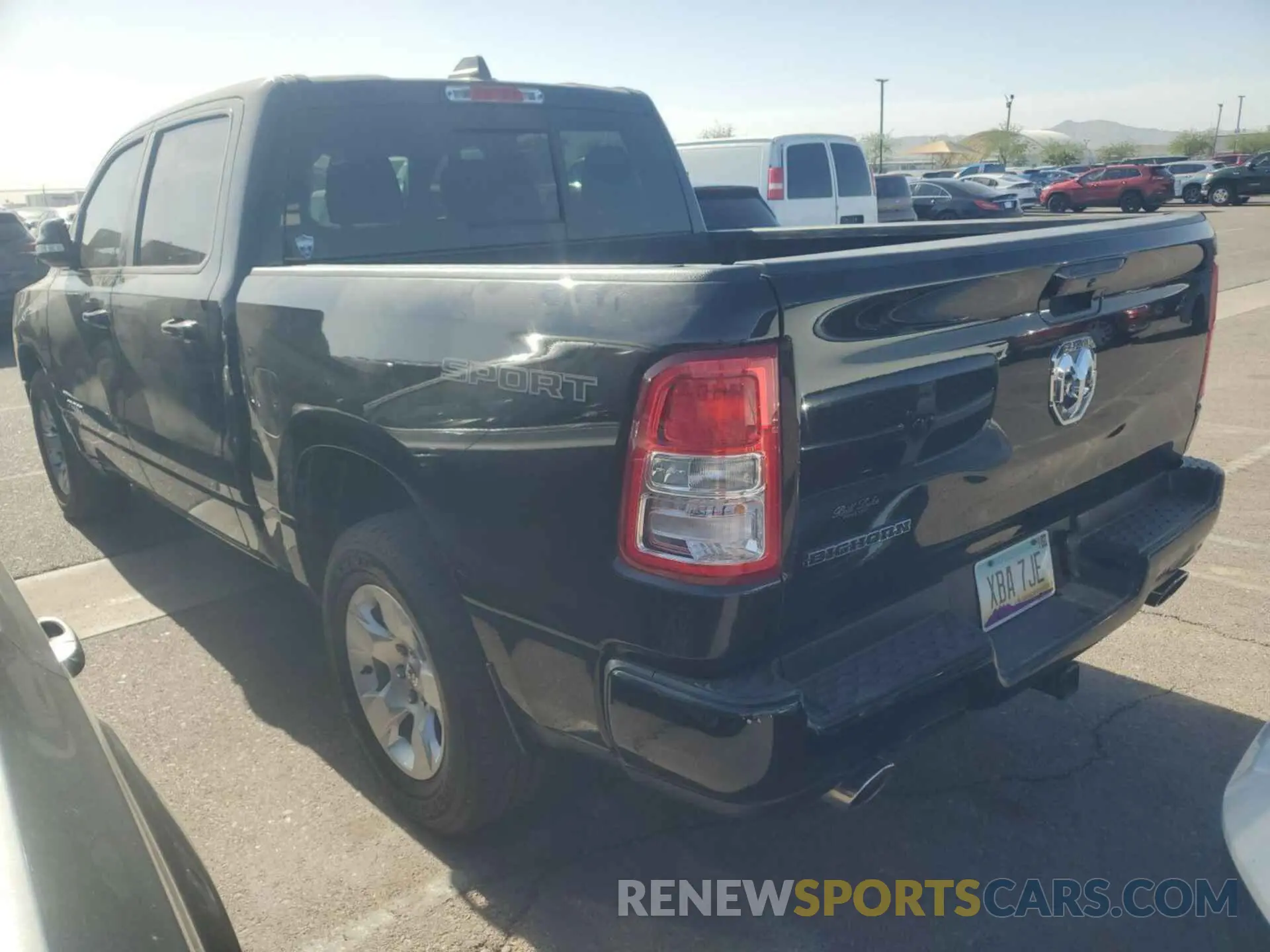 7 Photograph of a damaged car 1C6RREFM2MN743683 RAM 1500 2021