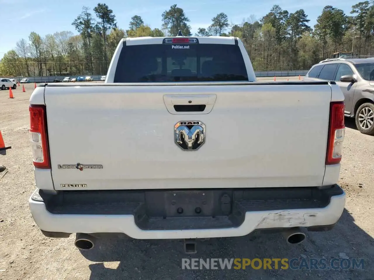 6 Photograph of a damaged car 1C6RREFT1MN653979 RAM 1500 2021