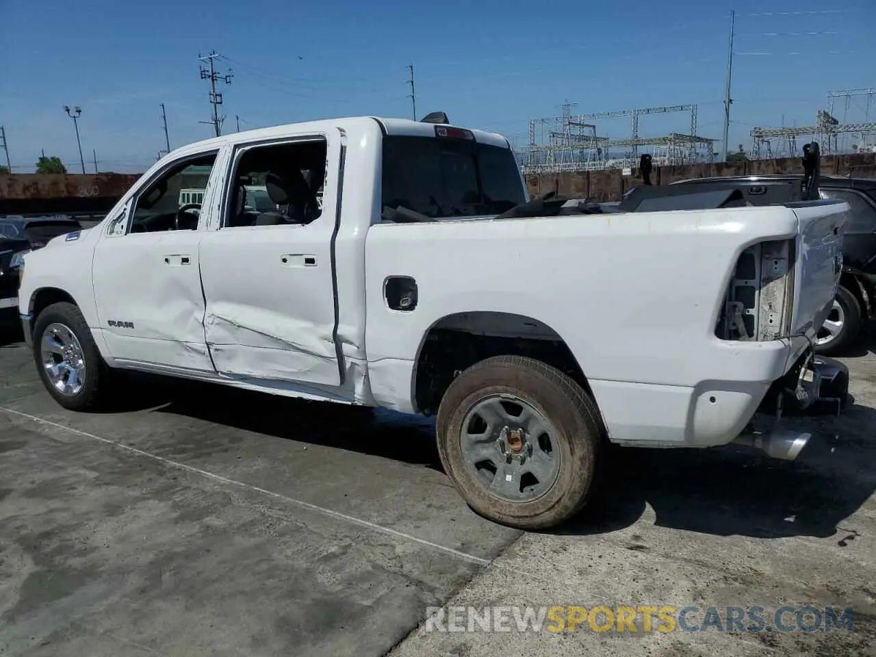 2 Фотография поврежденного автомобиля 1C6RREFT2MN747109 RAM 1500 2021