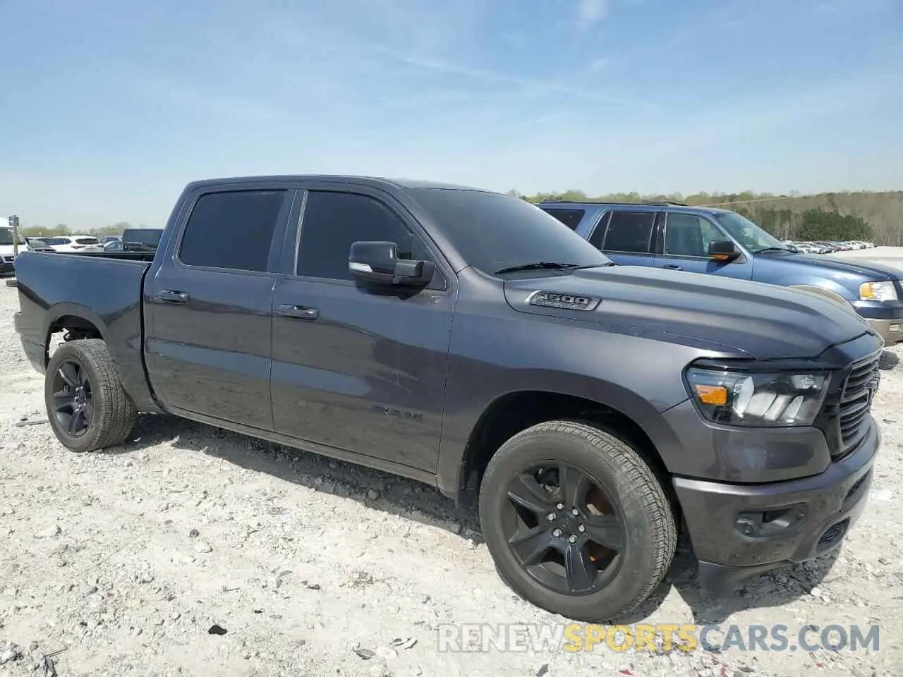 4 Фотография поврежденного автомобиля 1C6RREFT7MN542997 RAM 1500 2021