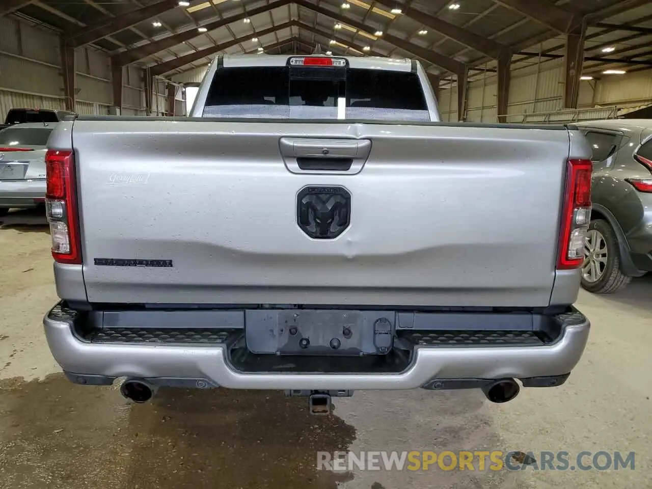 6 Photograph of a damaged car 1C6RREFT7MN708516 RAM 1500 2021