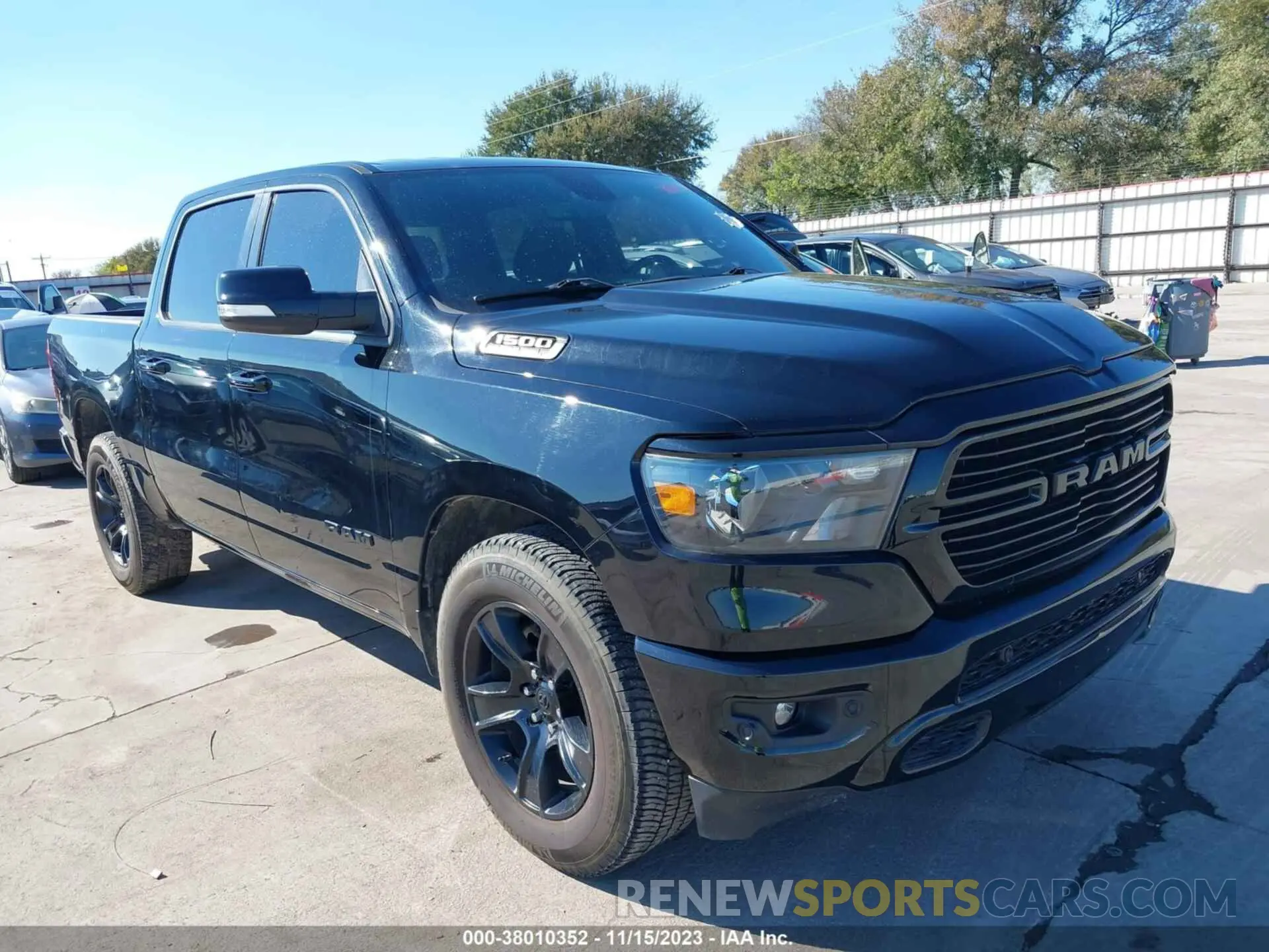 6 Photograph of a damaged car 1C6RREFT9MN574110 RAM 1500 2021