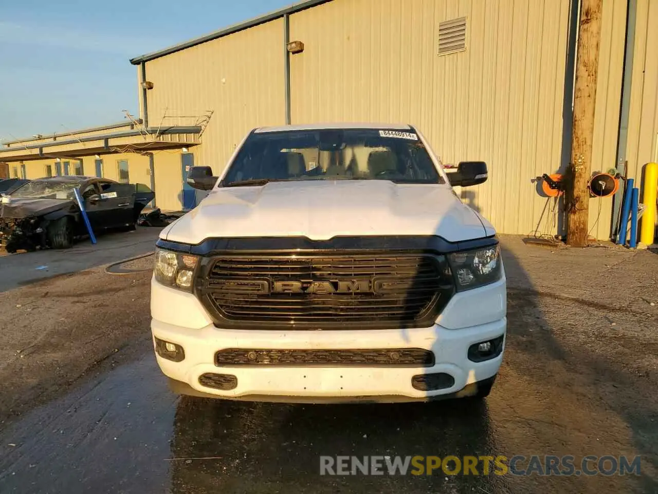5 Photograph of a damaged car 1C6RREFT9MN769009 RAM 1500 2021