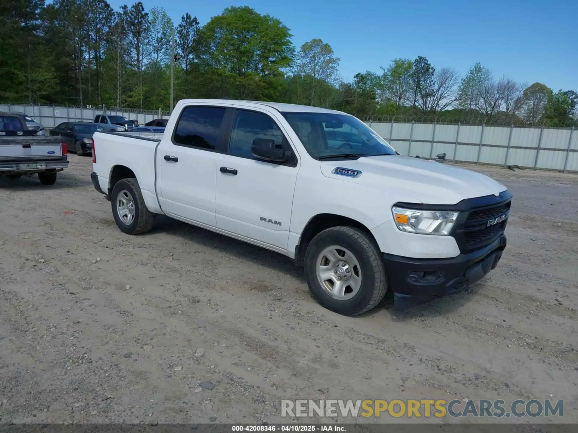 1 Photograph of a damaged car 1C6RREGG4MN690767 RAM 1500 2021