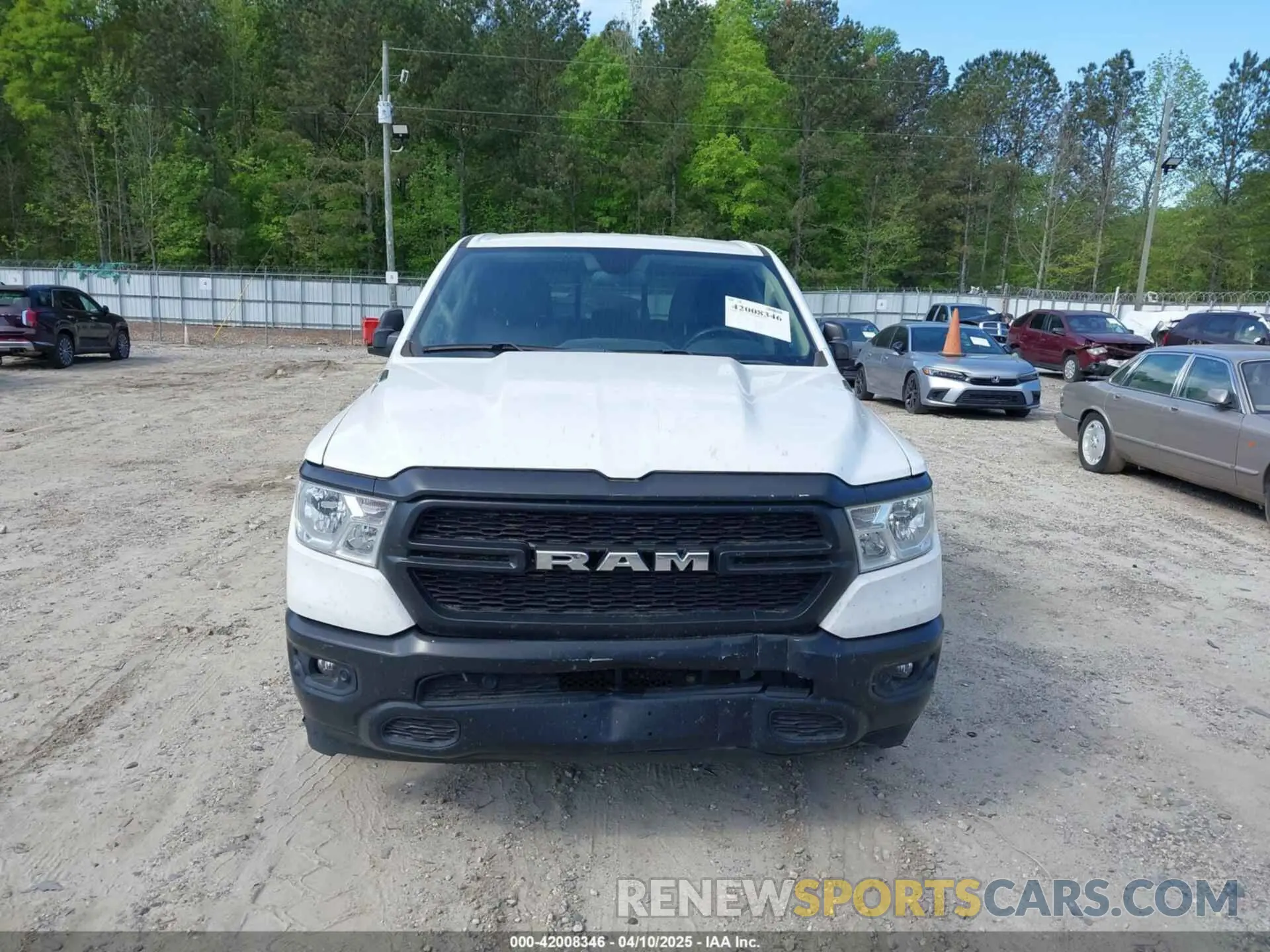 12 Photograph of a damaged car 1C6RREGG4MN690767 RAM 1500 2021