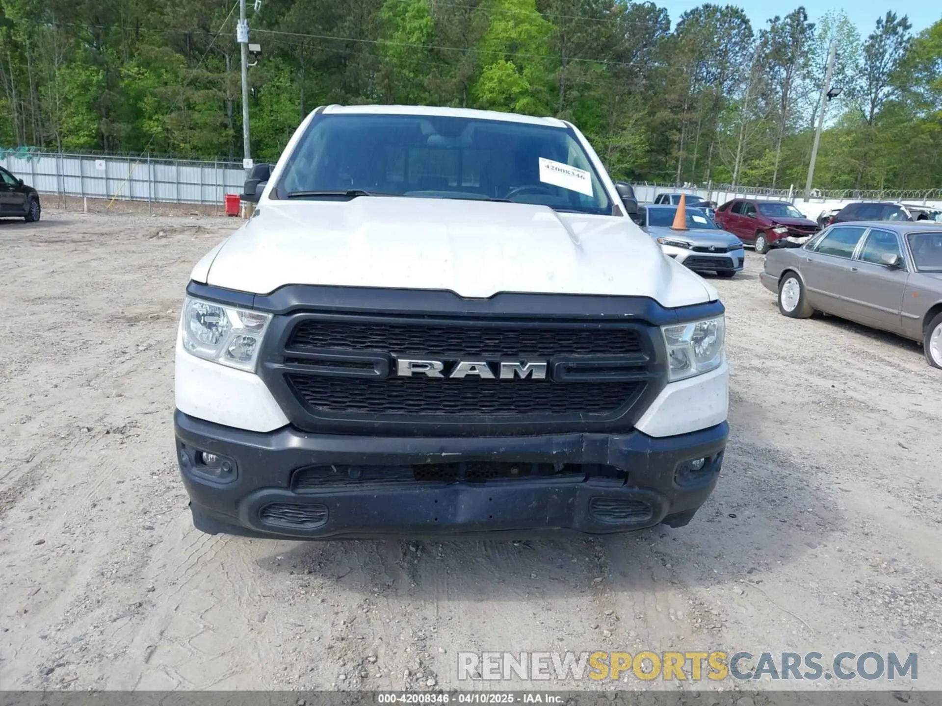 6 Photograph of a damaged car 1C6RREGG4MN690767 RAM 1500 2021