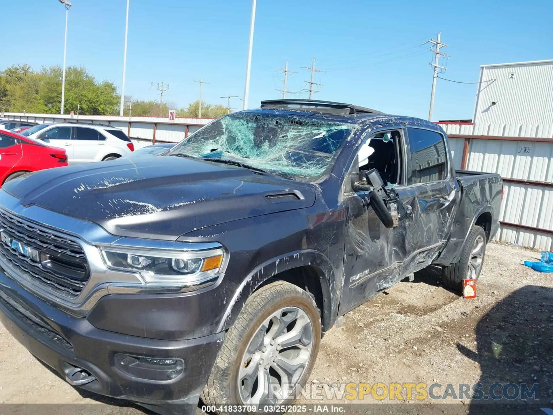 6 Photograph of a damaged car 1C6RREHT1MN711781 RAM 1500 2021