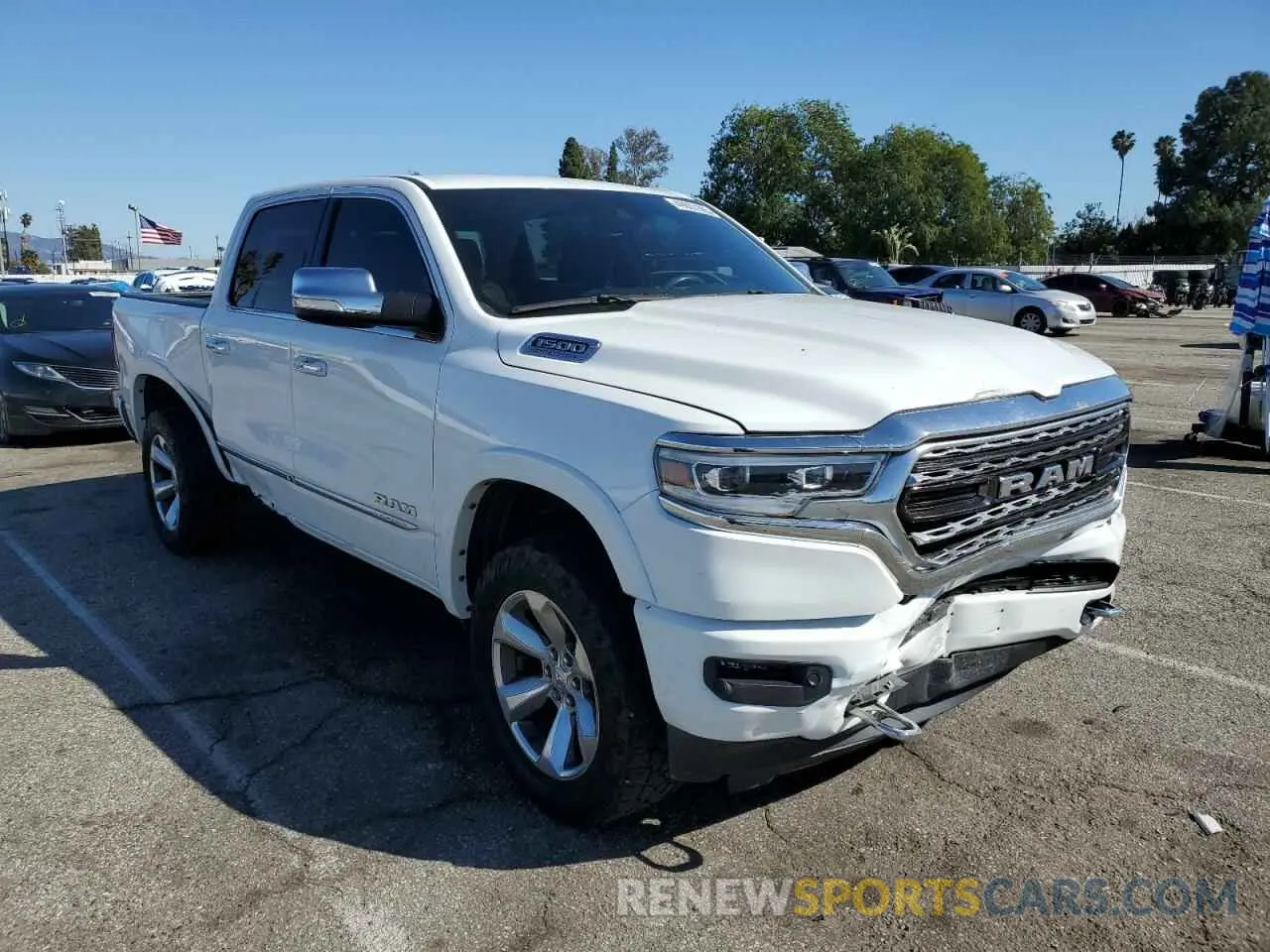 4 Фотография поврежденного автомобиля 1C6RREHT7MN801307 RAM 1500 2021