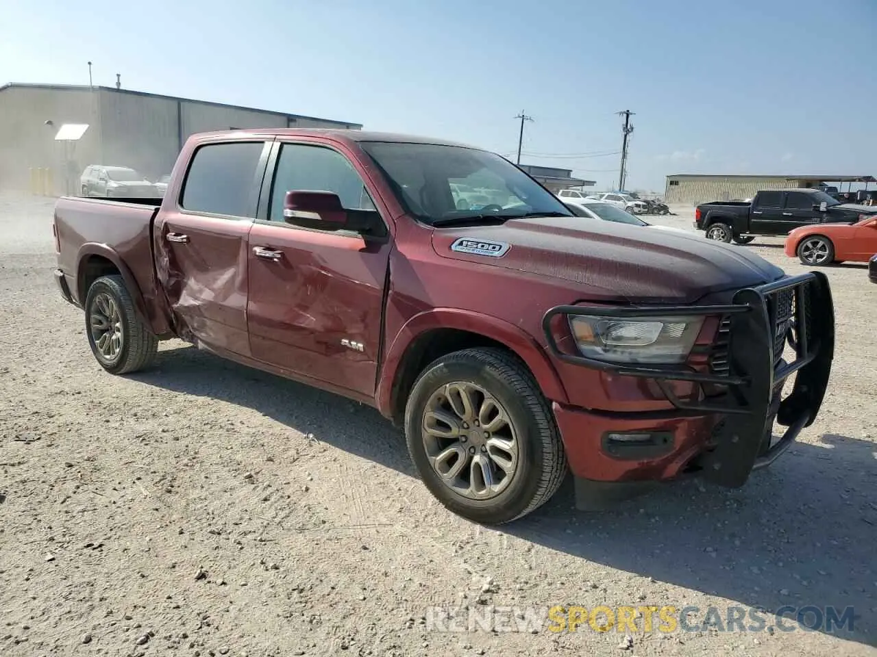 4 Фотография поврежденного автомобиля 1C6RREJT0MN660364 RAM 1500 2021