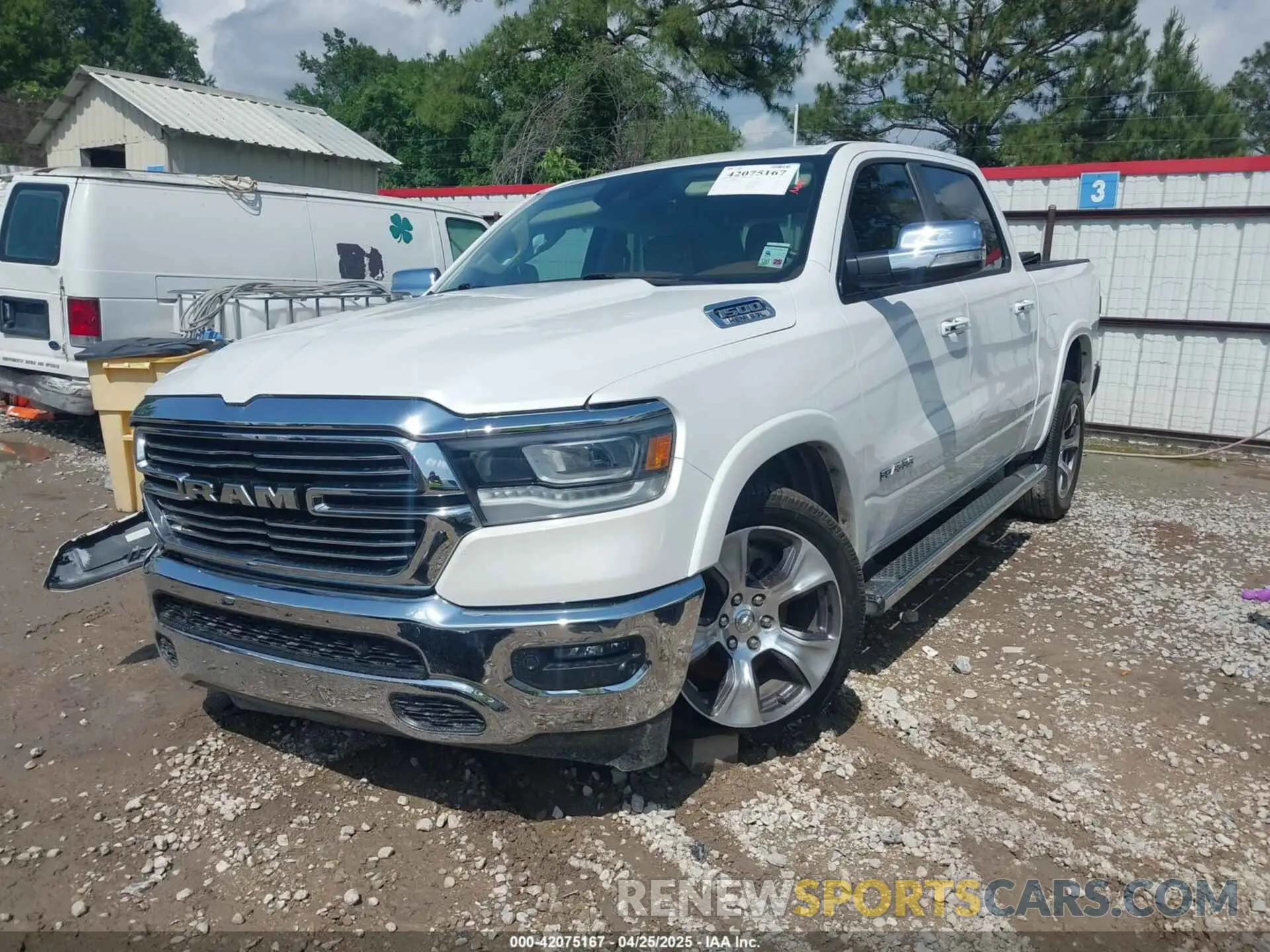 2 Photograph of a damaged car 1C6RREJT6MN628714 RAM 1500 2021