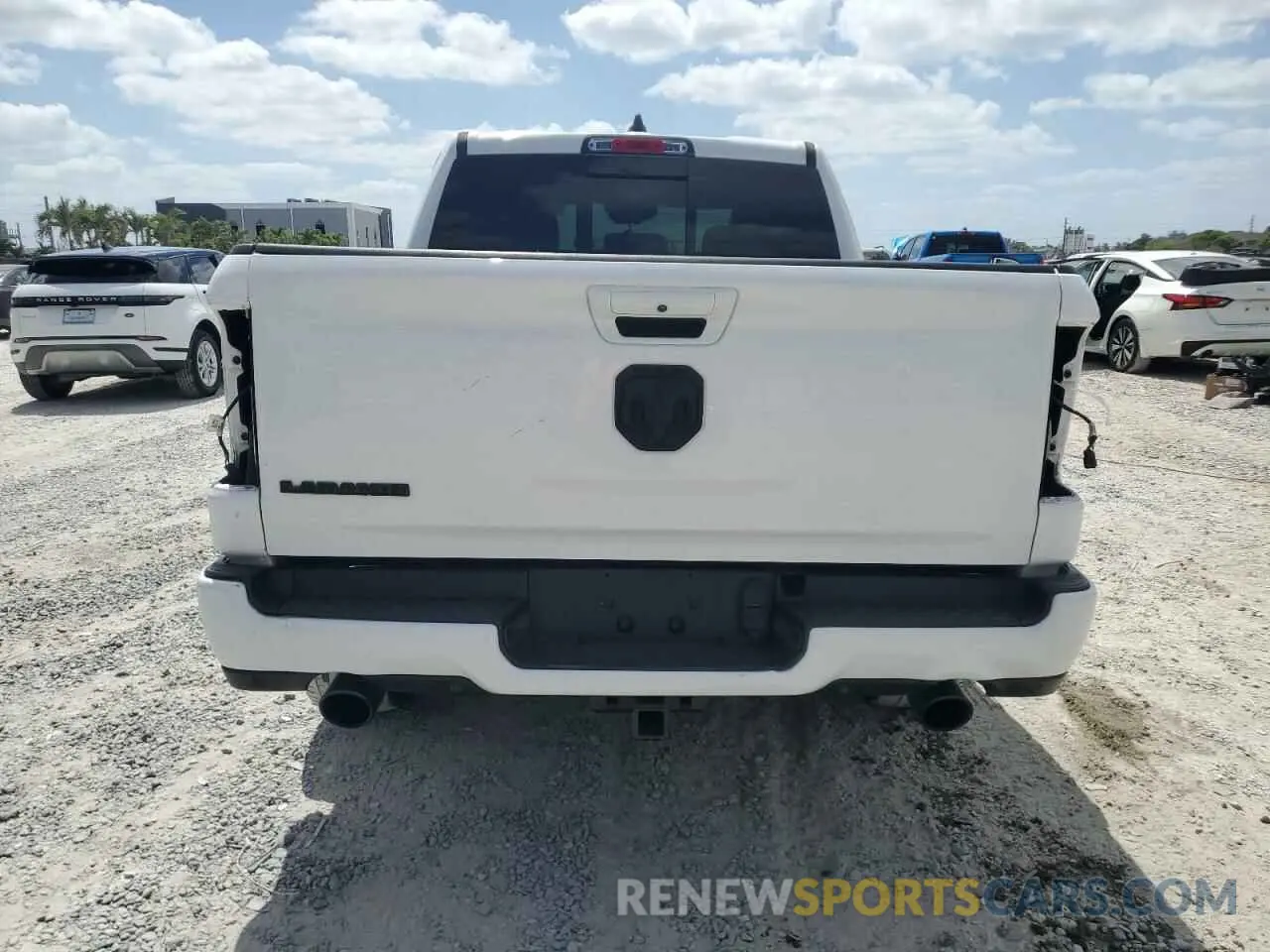 6 Photograph of a damaged car 1C6RREJTXMN814823 RAM 1500 2021