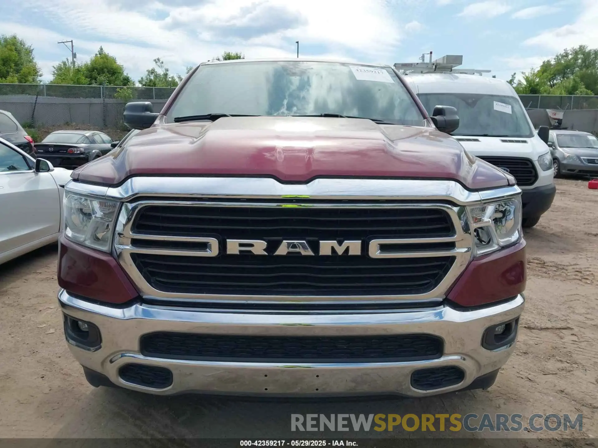 12 Photograph of a damaged car 1C6RRFBG0MN697843 RAM 1500 2021