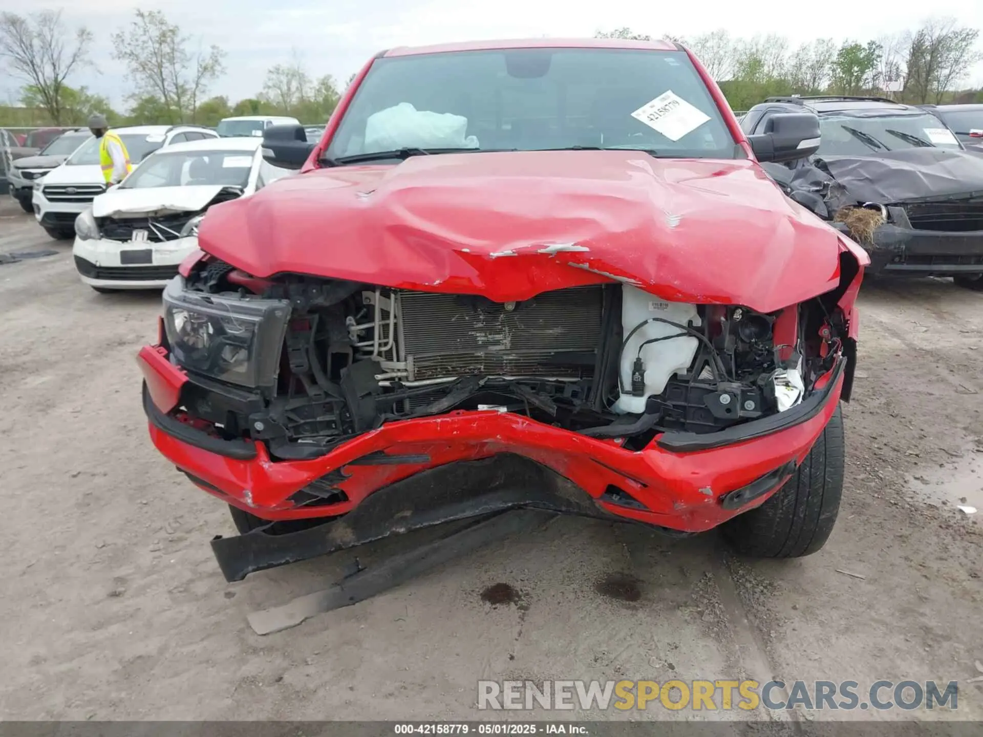 6 Фотография поврежденного автомобиля 1C6RRFBG2MN603753 RAM 1500 2021
