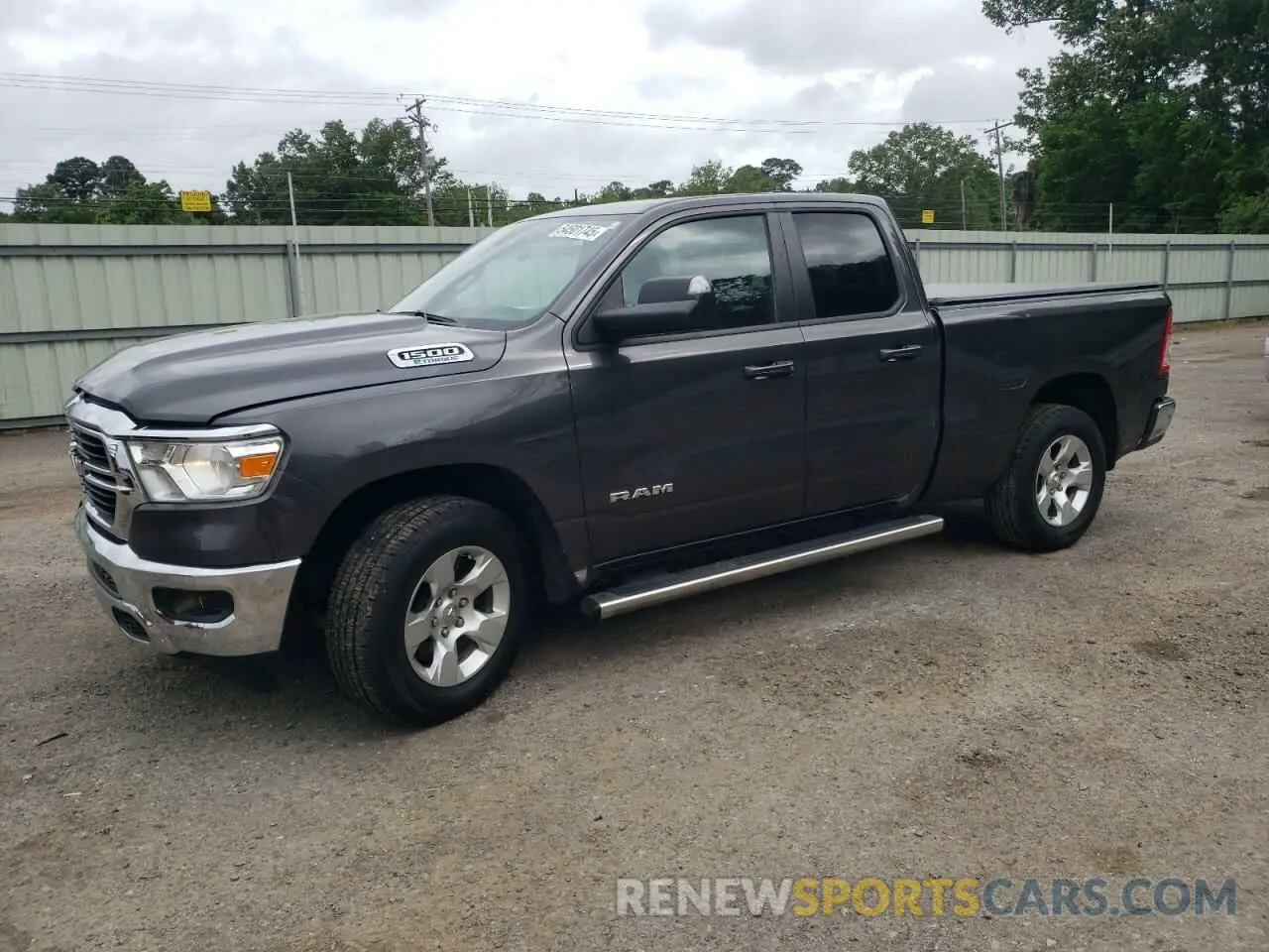 1 Photograph of a damaged car 1C6RRFBG3MN663413 RAM 1500 2021