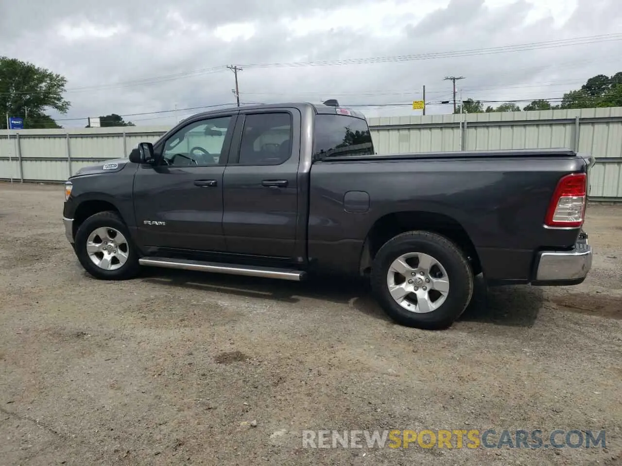 2 Photograph of a damaged car 1C6RRFBG3MN663413 RAM 1500 2021