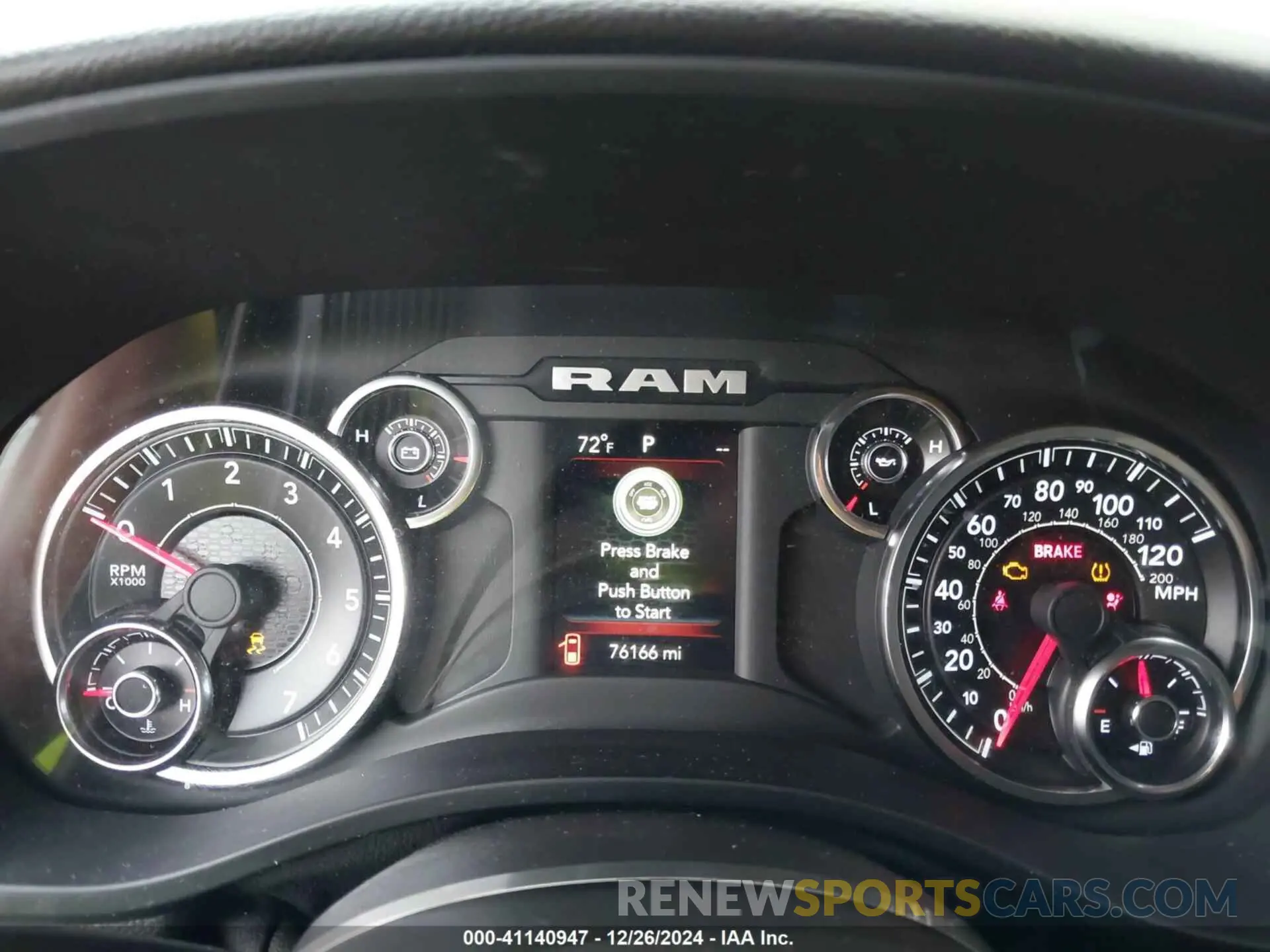 7 Фотография поврежденного автомобиля 1C6RRFBG4MN732254 RAM 1500 2021